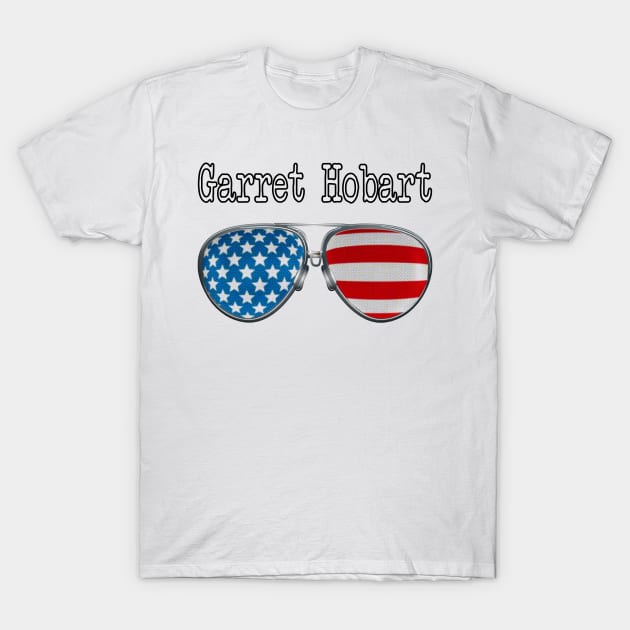 AMERICA PILOT GLASSES GARRET HOBART T-Shirt by SAMELVES